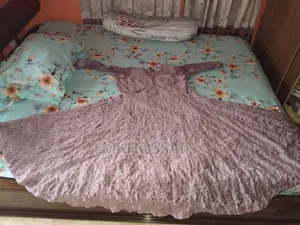 Indian Long Grown Floor Touch Dress Bikri Kora Hobe
