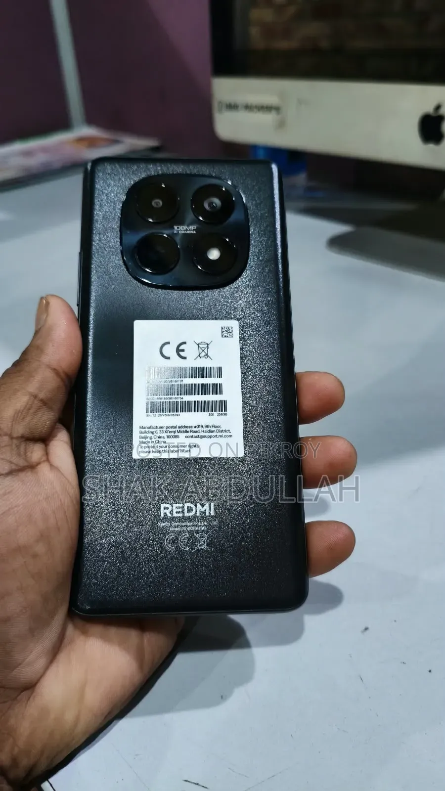 New Xiaomi Redmi Note 15 256 GB Black