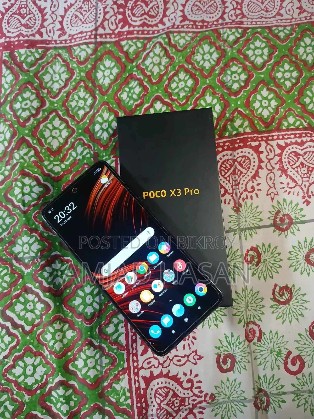 শাওমি পোকো এক্স৩ প্রো ১২৮ জিবি ব্লু
