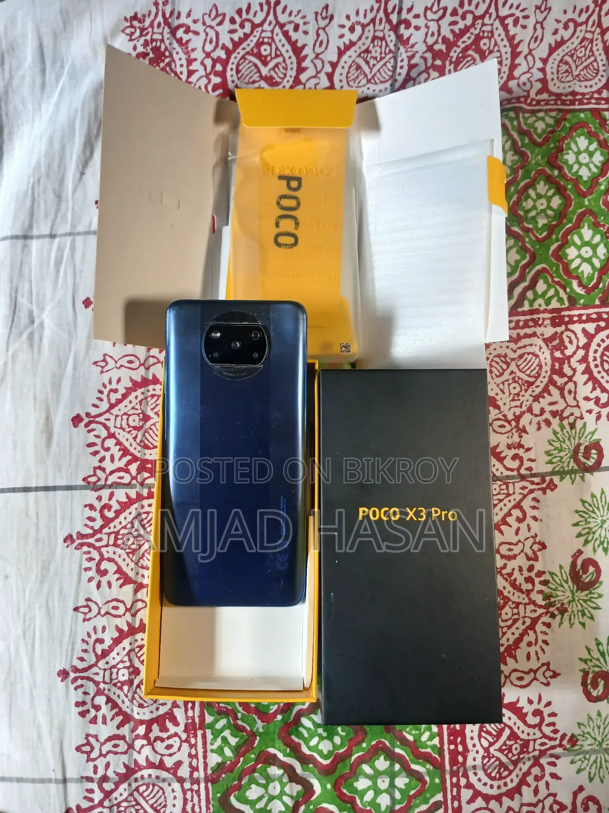 শাওমি পোকো এক্স৩ প্রো ১২৮ জিবি ব্লু
