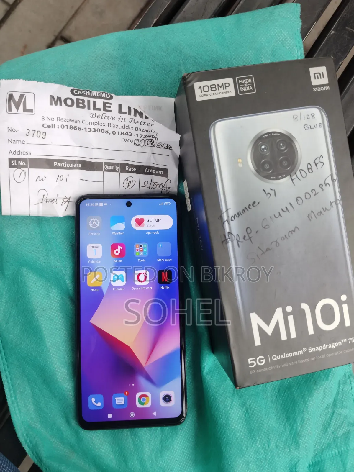 Xiaomi Mi 10i 128 GB Silver