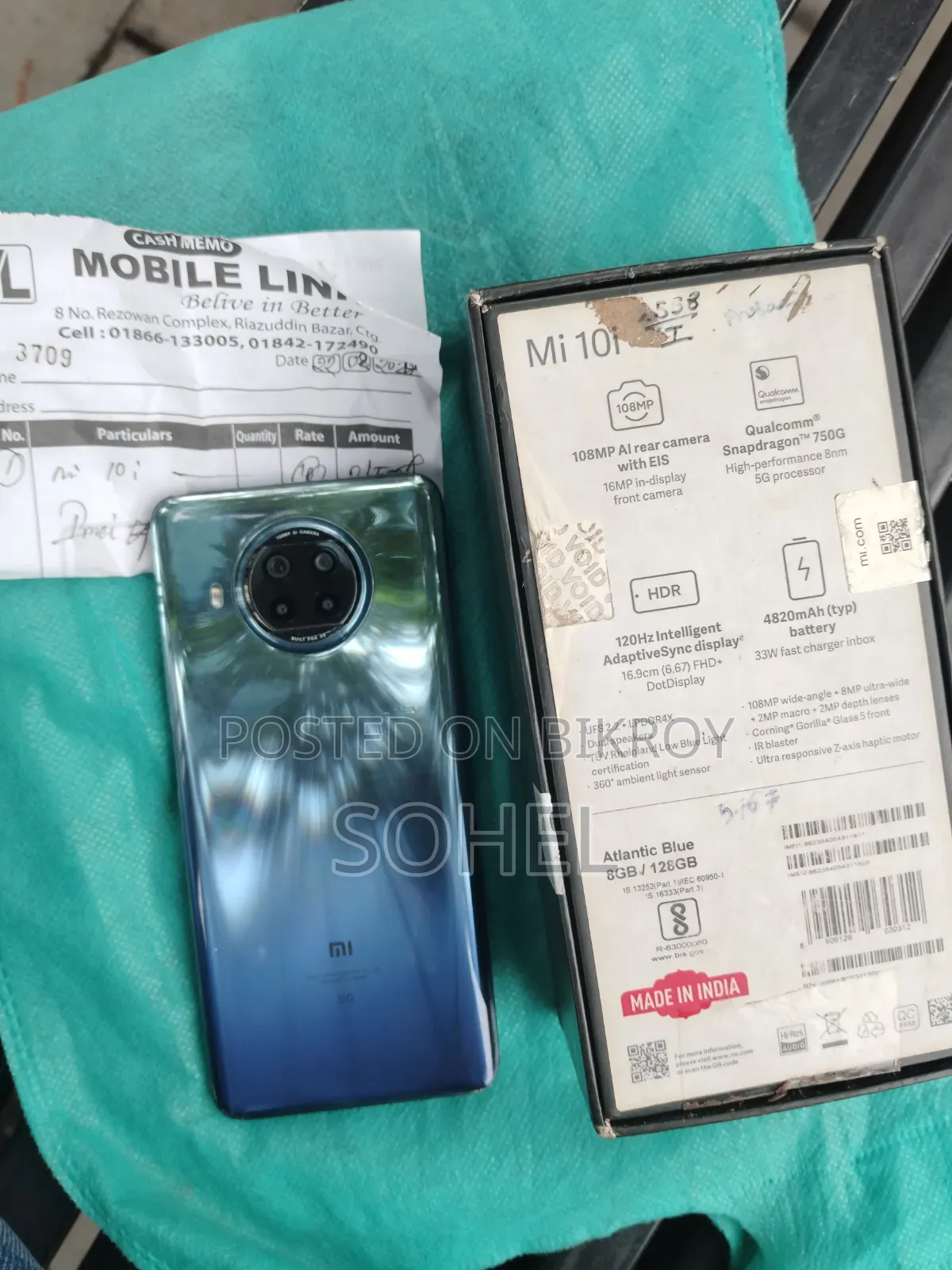 Xiaomi Mi 10i 128 GB Silver