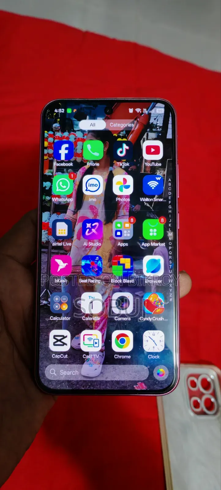 New Oppo A6 Pro 5G 256 GB Rose Gold