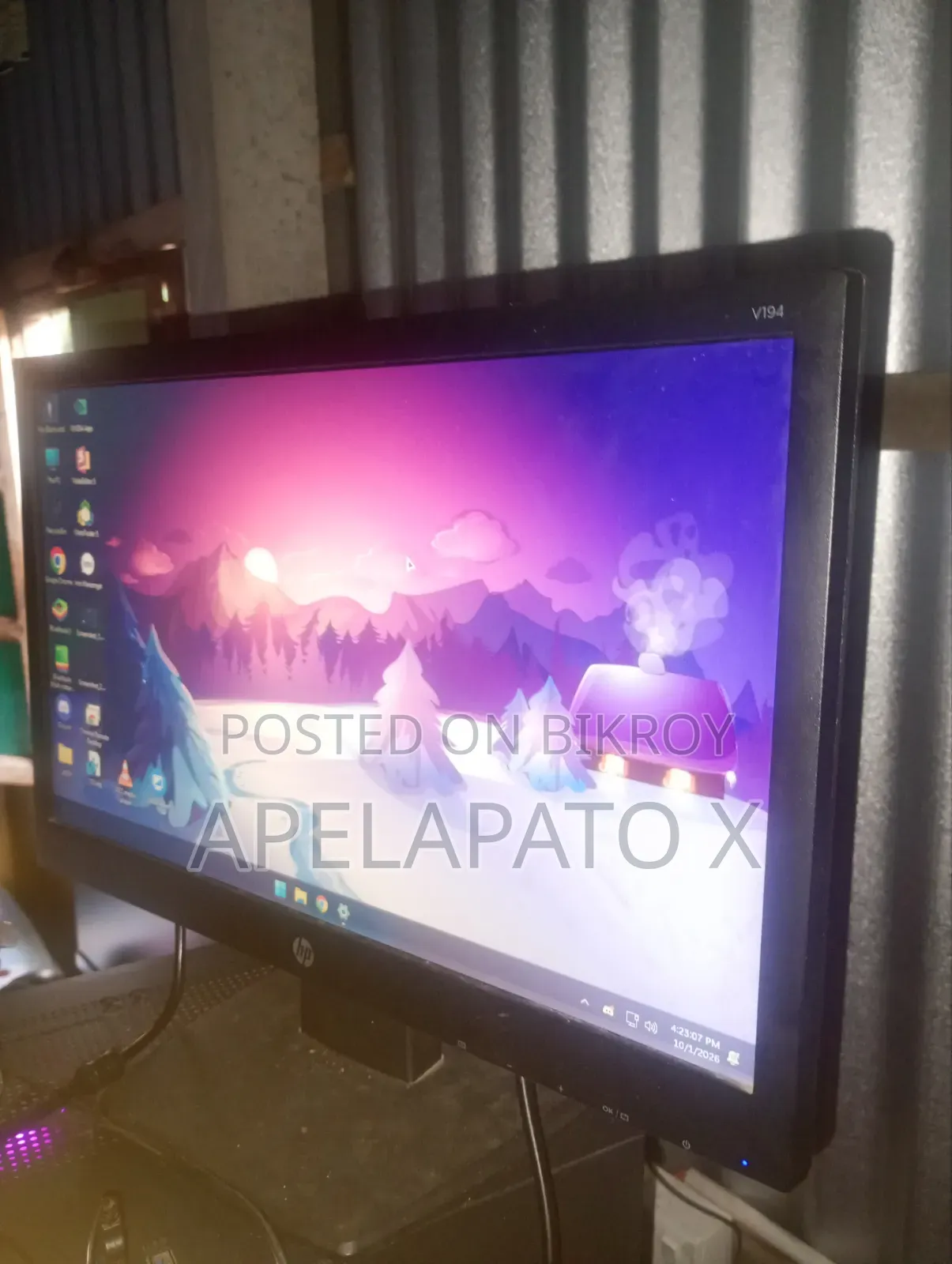 HP V194 18.5 Inch Hd Led Monitor