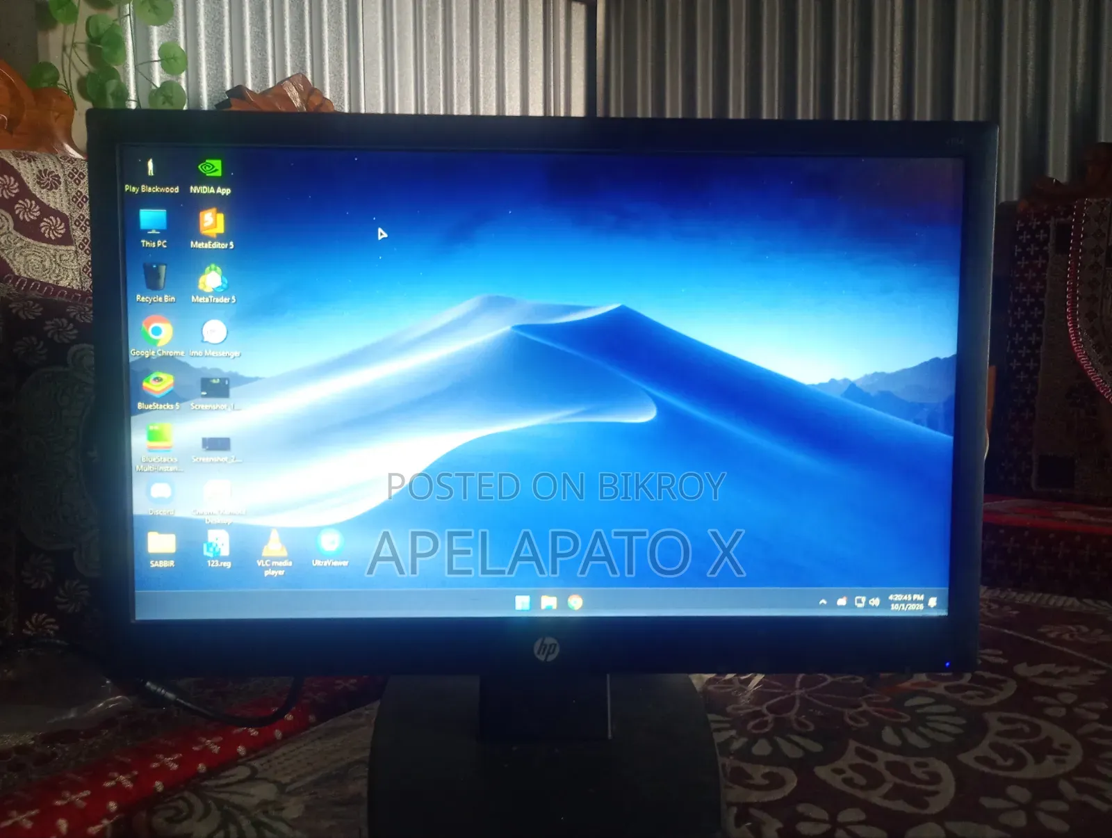 HP V194 18.5 Inch Hd Led Monitor