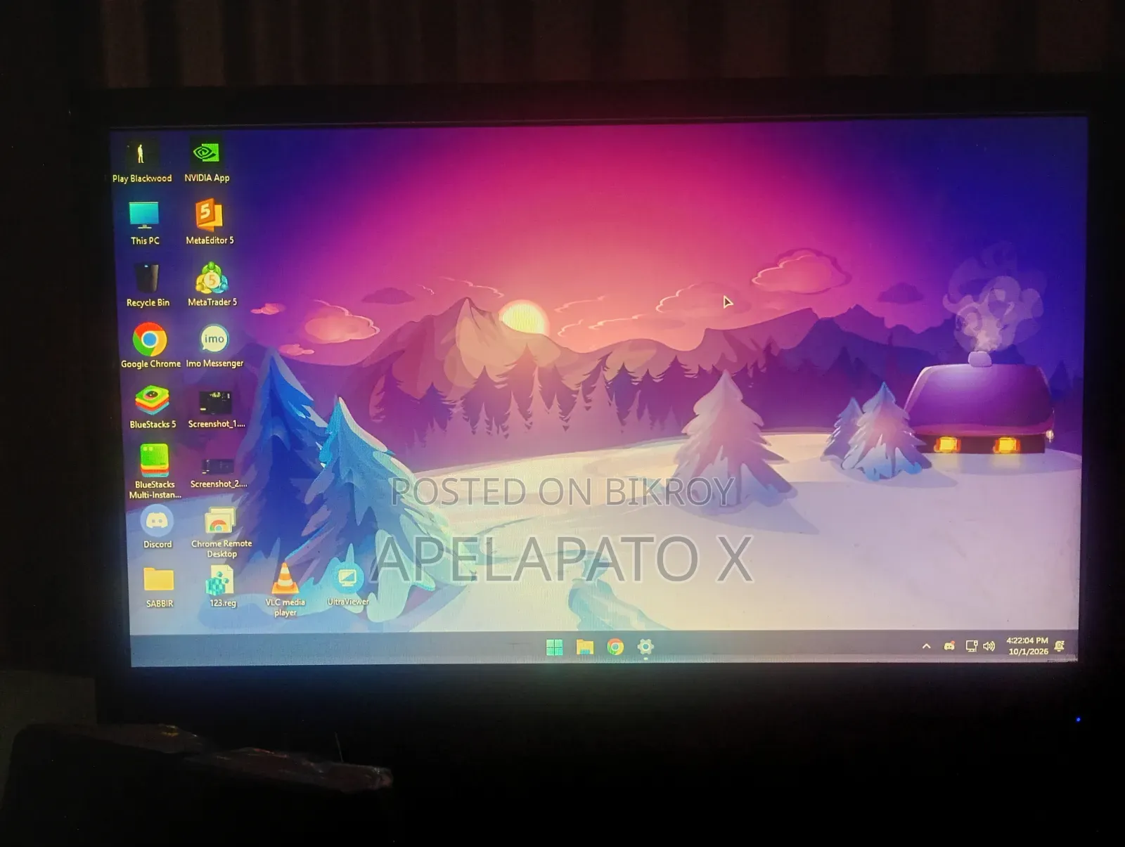 HP V194 18.5 Inch Hd Led Monitor