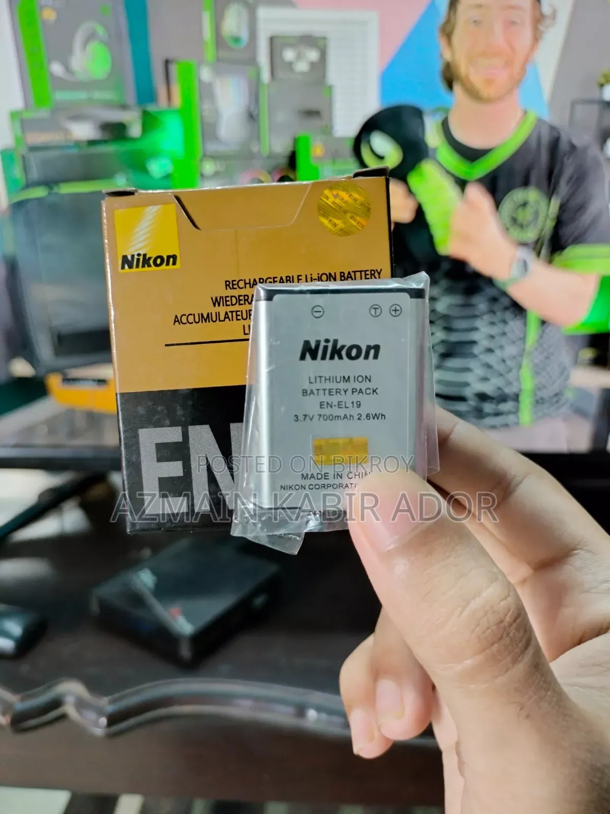 Nikon en-El19 Camera Battery