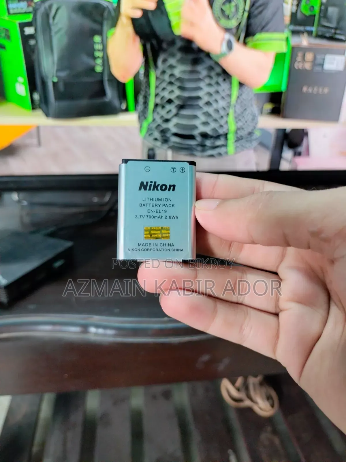 Nikon en-El19 Camera Battery