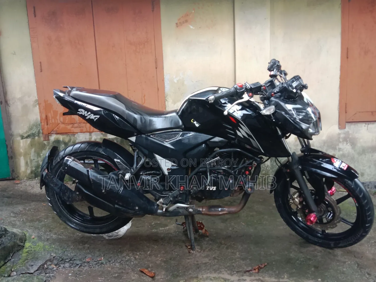 TVS Apache RTR 160 4V Fi 2022 Black