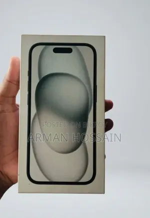 New Apple iPhone 15 128 GB Black