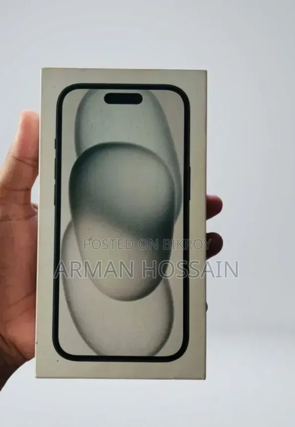 New Apple iPhone 15 128 GB Black