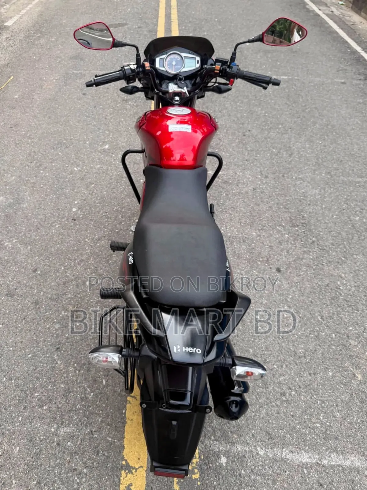 হিরো ইগনিটর ১২৫ টেকনো ২০২৩ রেড