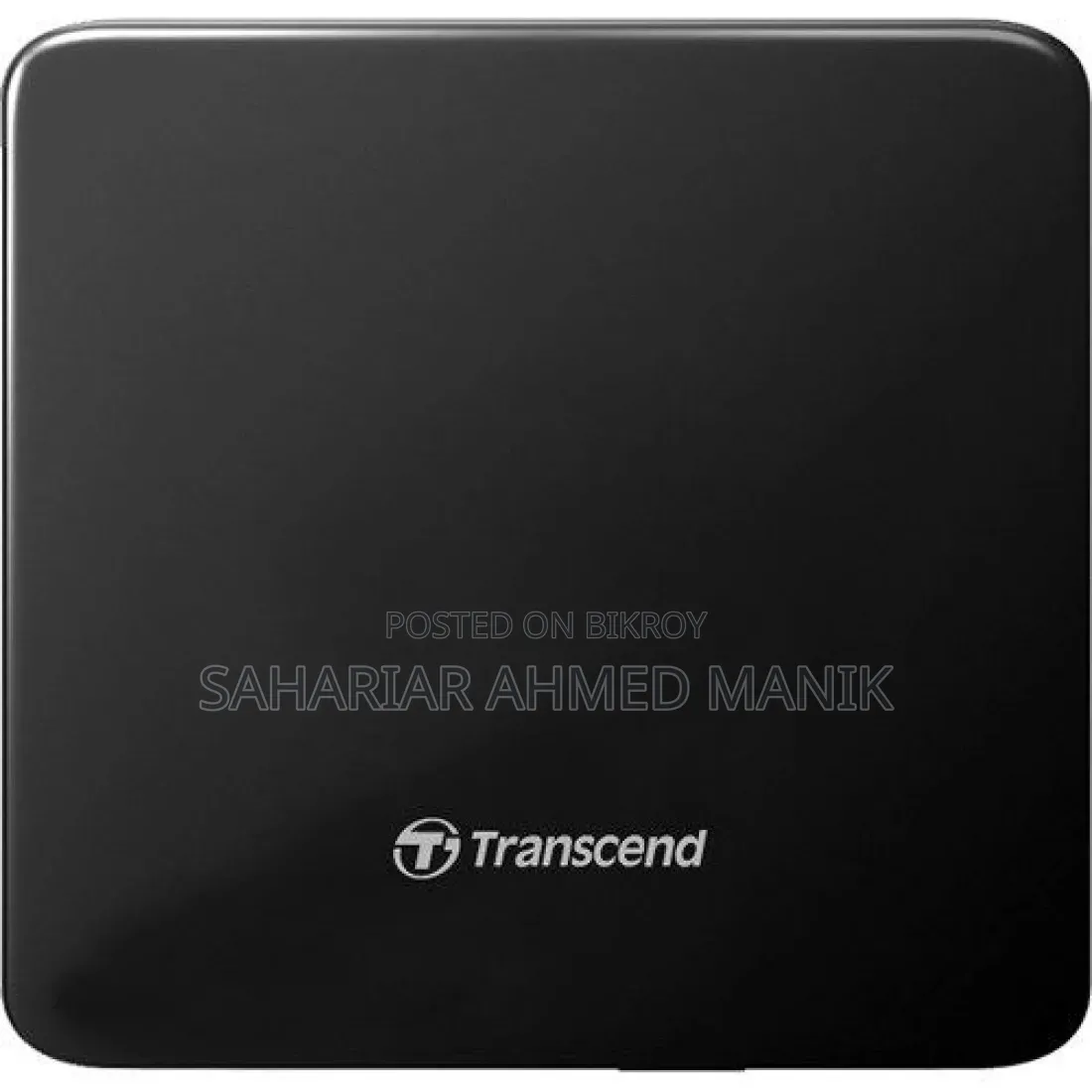 Transcend Extra Slim Portable DVD Writer Optical Drive Black