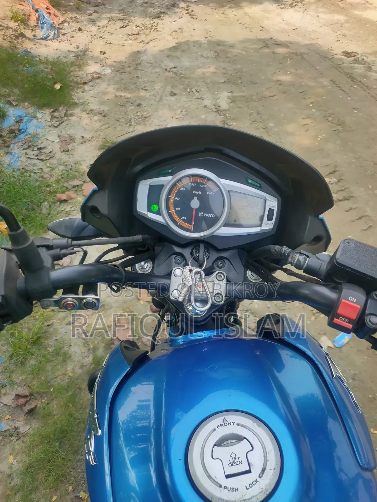 নতুন হিরো ইগনিটর ২০২২ ব্লু