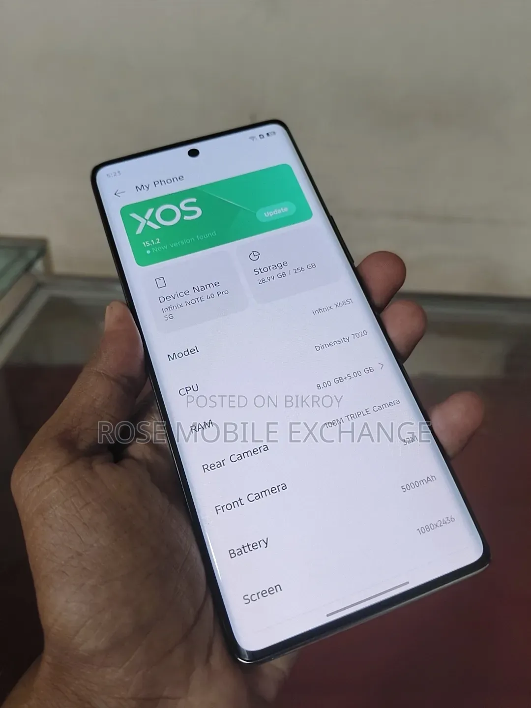 ইনফিনিক্স নোট ৪০ প্রো ৫জি ২৫৬ জিবি