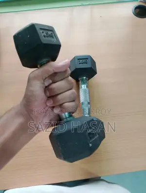 2x 2.5kg Dumbbells