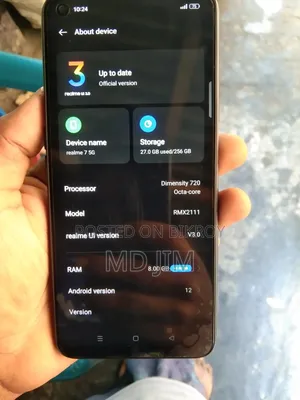 রিয়েলমি ৭ ৫জি ১২৮ জিবি ব্ল্যাক