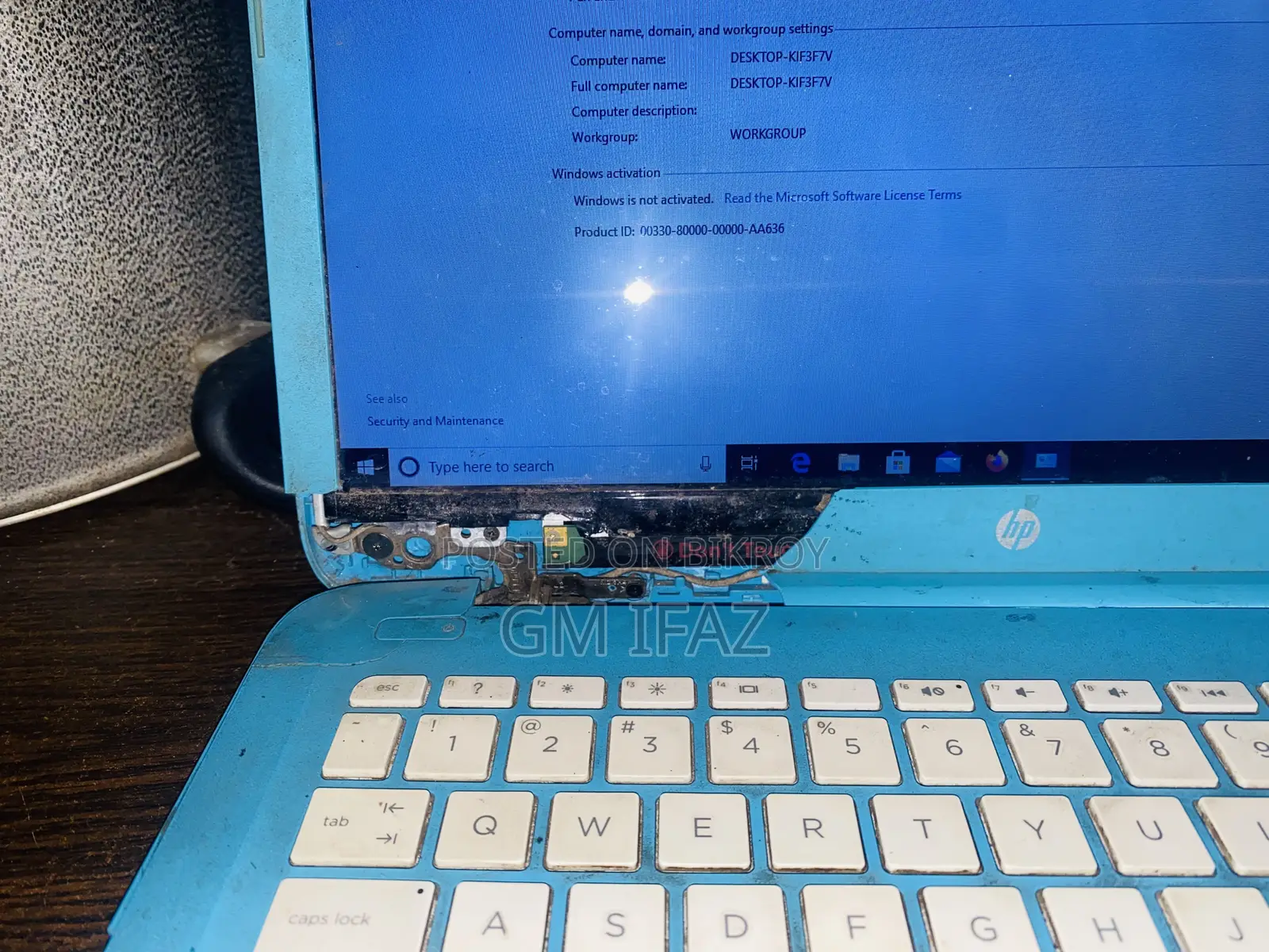 Laptop HP 14S 4GB Intel Celeron eMMC 32GB