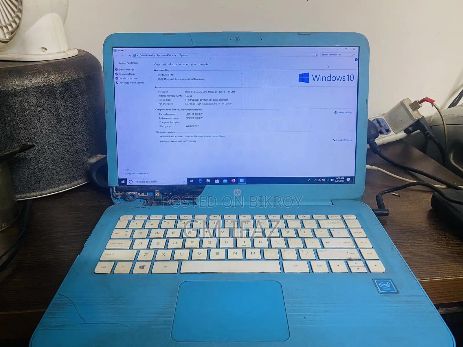 Laptop HP 14S 4GB Intel Celeron eMMC 32GB