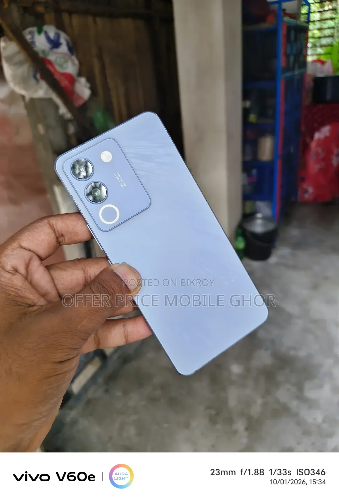 Vivo Y200 128 GB Silver