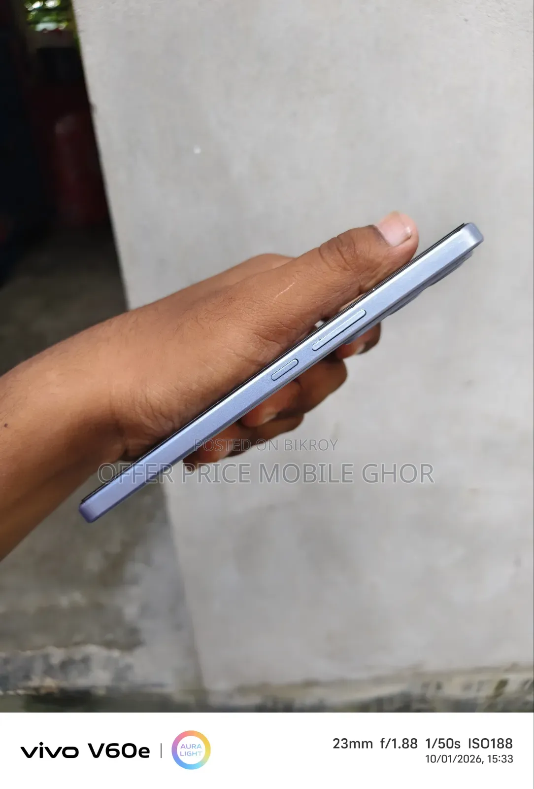Vivo Y200 128 GB Silver