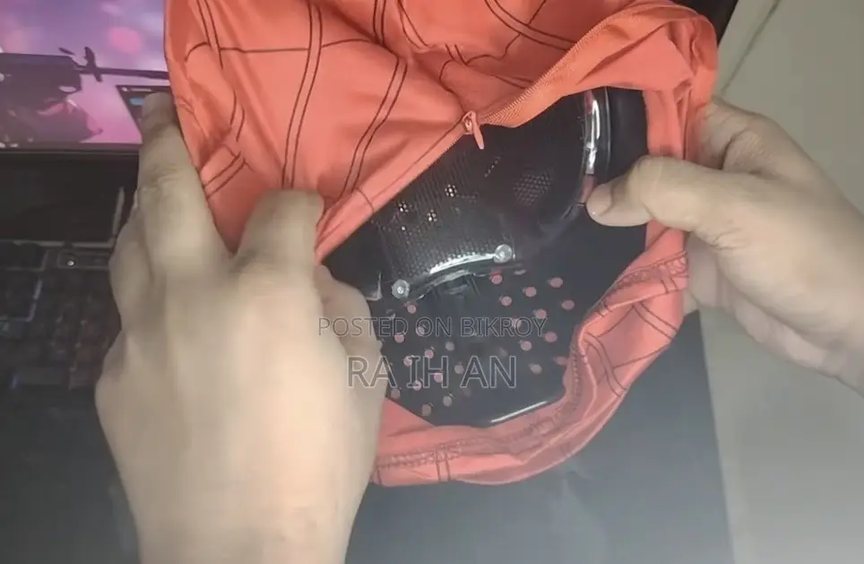 Spider Mask Chin Control With(Gft Box)