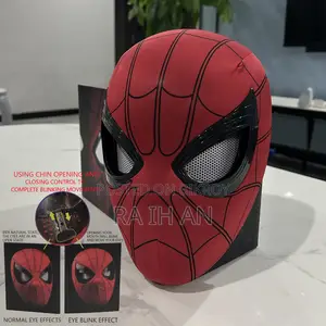 Spider Mask Chin Control With(Gft Box)
