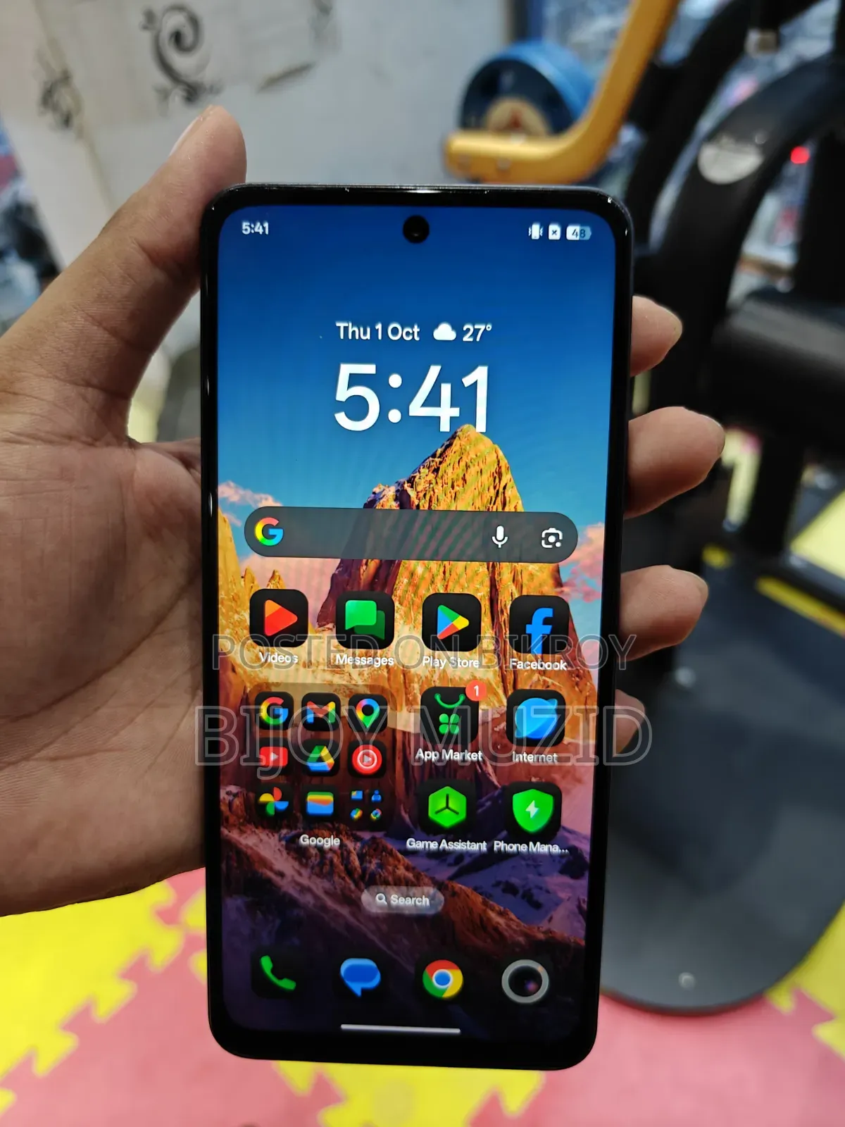 নতুন অপো এ৫এক্স ৫জি ১২৮ জিবি ব্লু