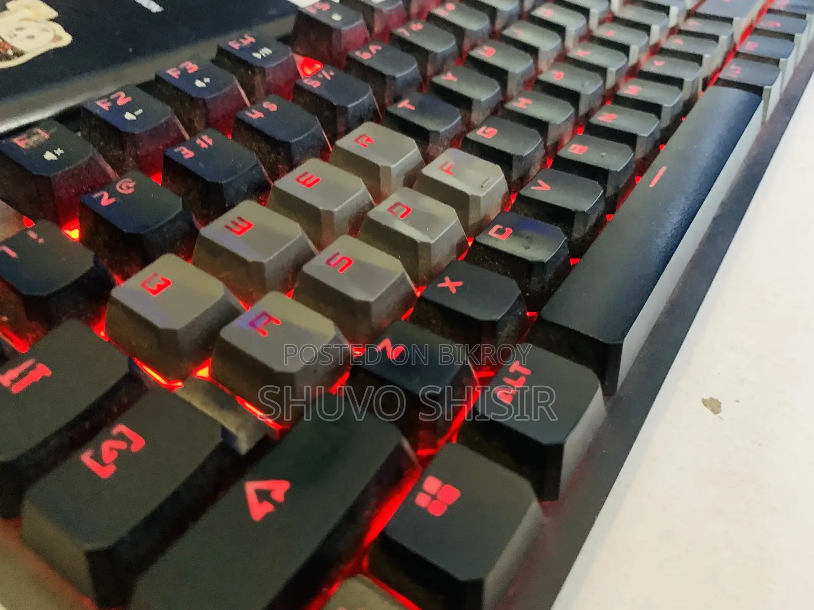 গেমিং সেমি মেকানিক্যাল কিবোর্ড