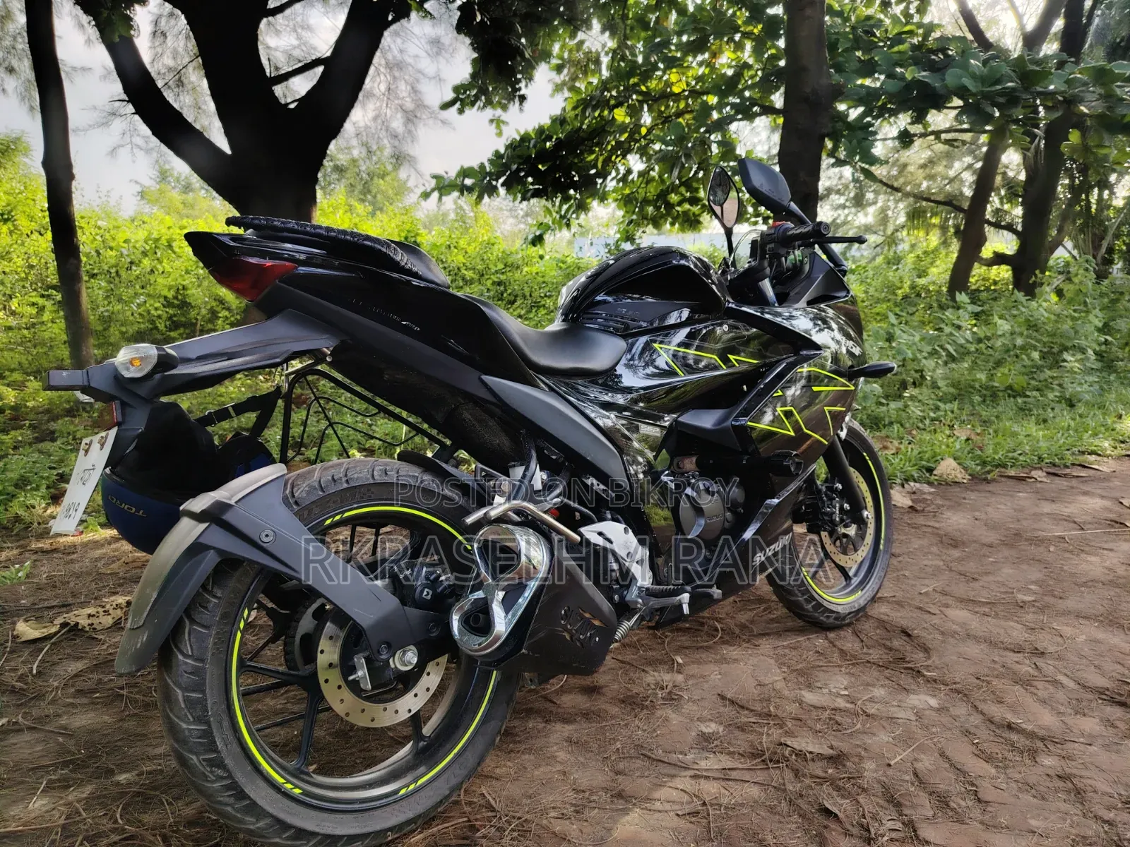 New Suzuki Gixxer SF 2026 Black