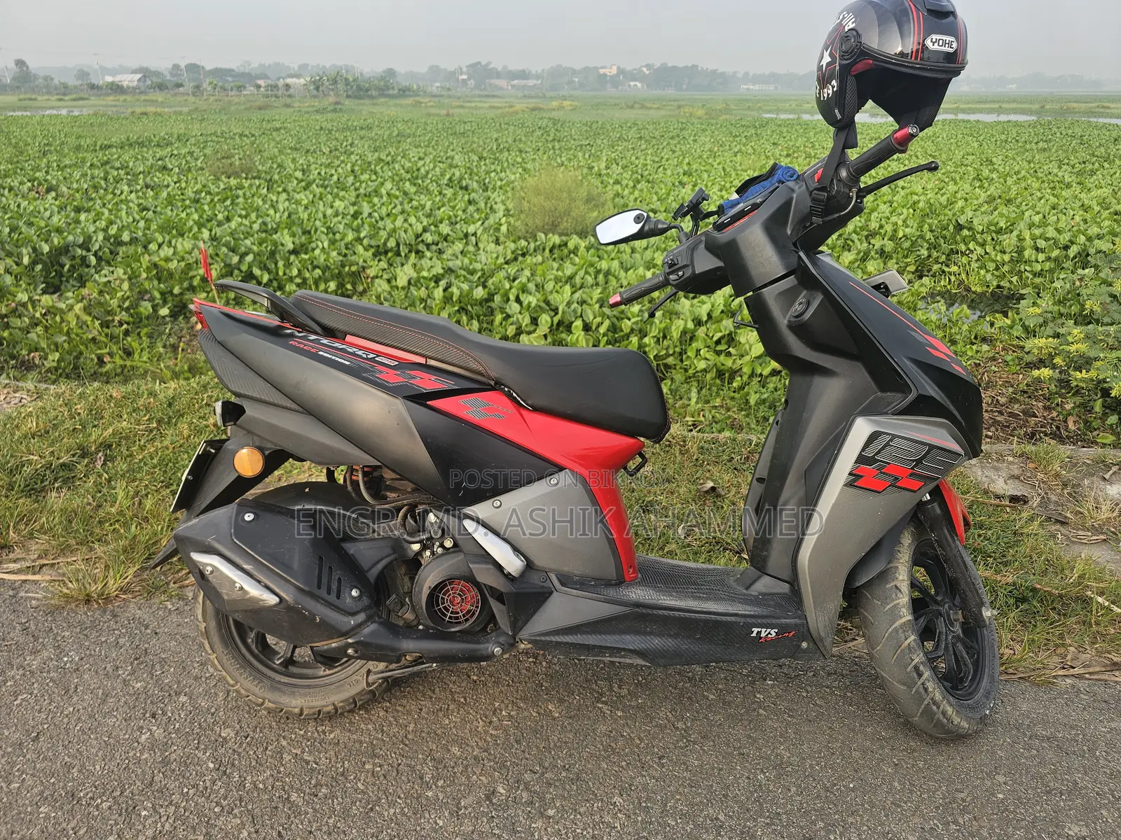 TVS Ntorq 125 2024 Red