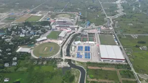 Close to Stadium 5+5=10 Katha South Facing Plot at Block-P