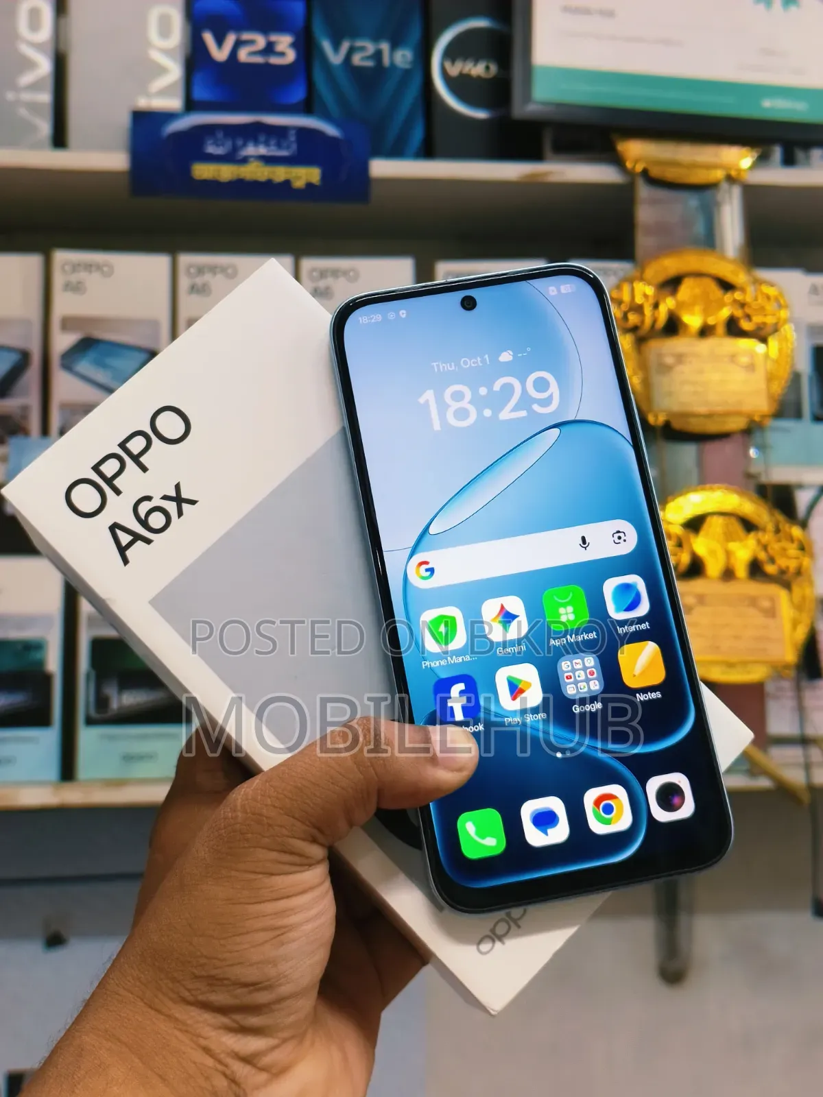Oppo A6x 128 GB Blue