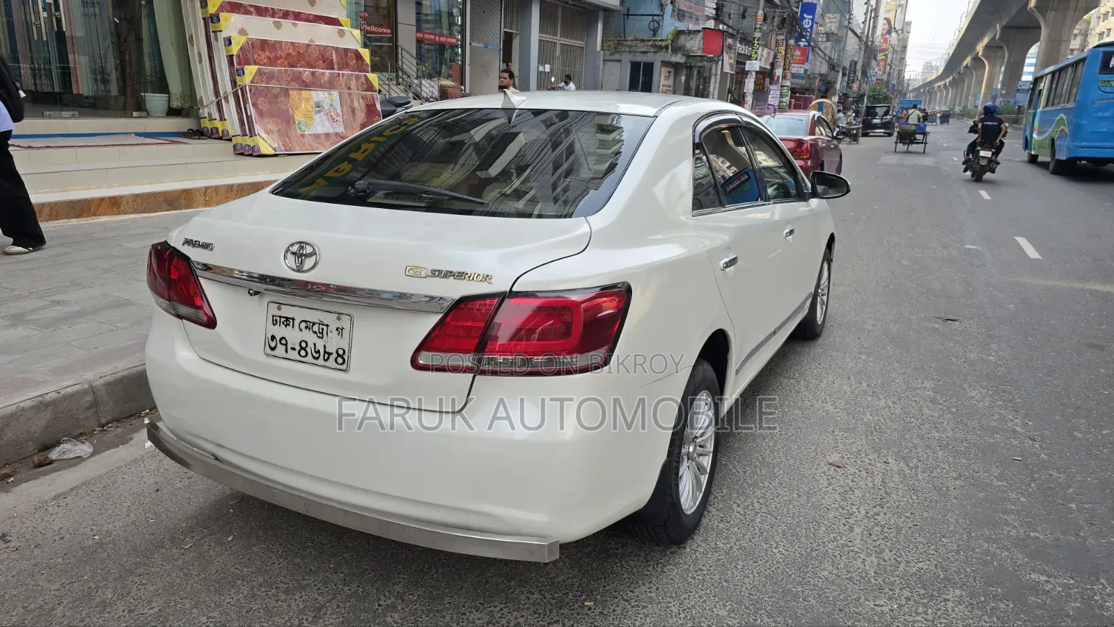 Toyota Premio 1.5 Front-Wheel Drive 2014 Pearl