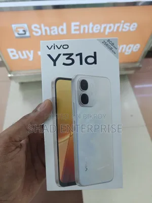 নতুন ভিভো ওয়াই৩১ডি ২৫৬ জিবি সাদা