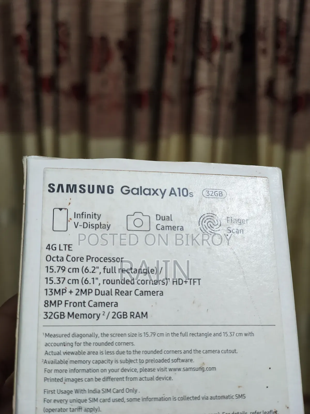 Samsung Galaxy A10s 32 GB Blue