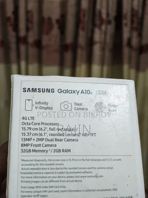 Samsung Galaxy A10s 32 GB Blue