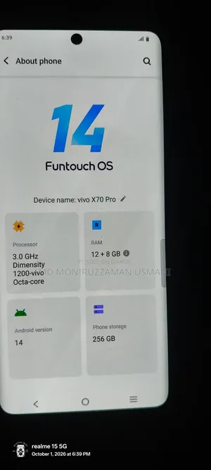 Vivo X70 Pro 256 GB