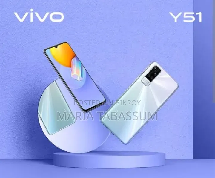 Vivo Y51 IN 2020 128 GB Silver