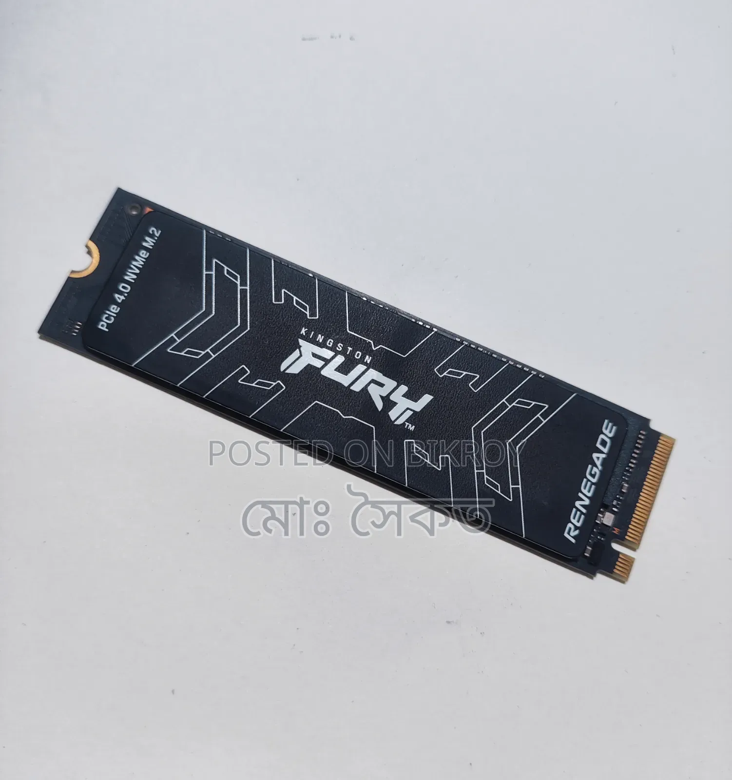 Kingston FURY Renegade 1TB PCIe 4.0 NVMe M.2 SSD (With Cash Memo)