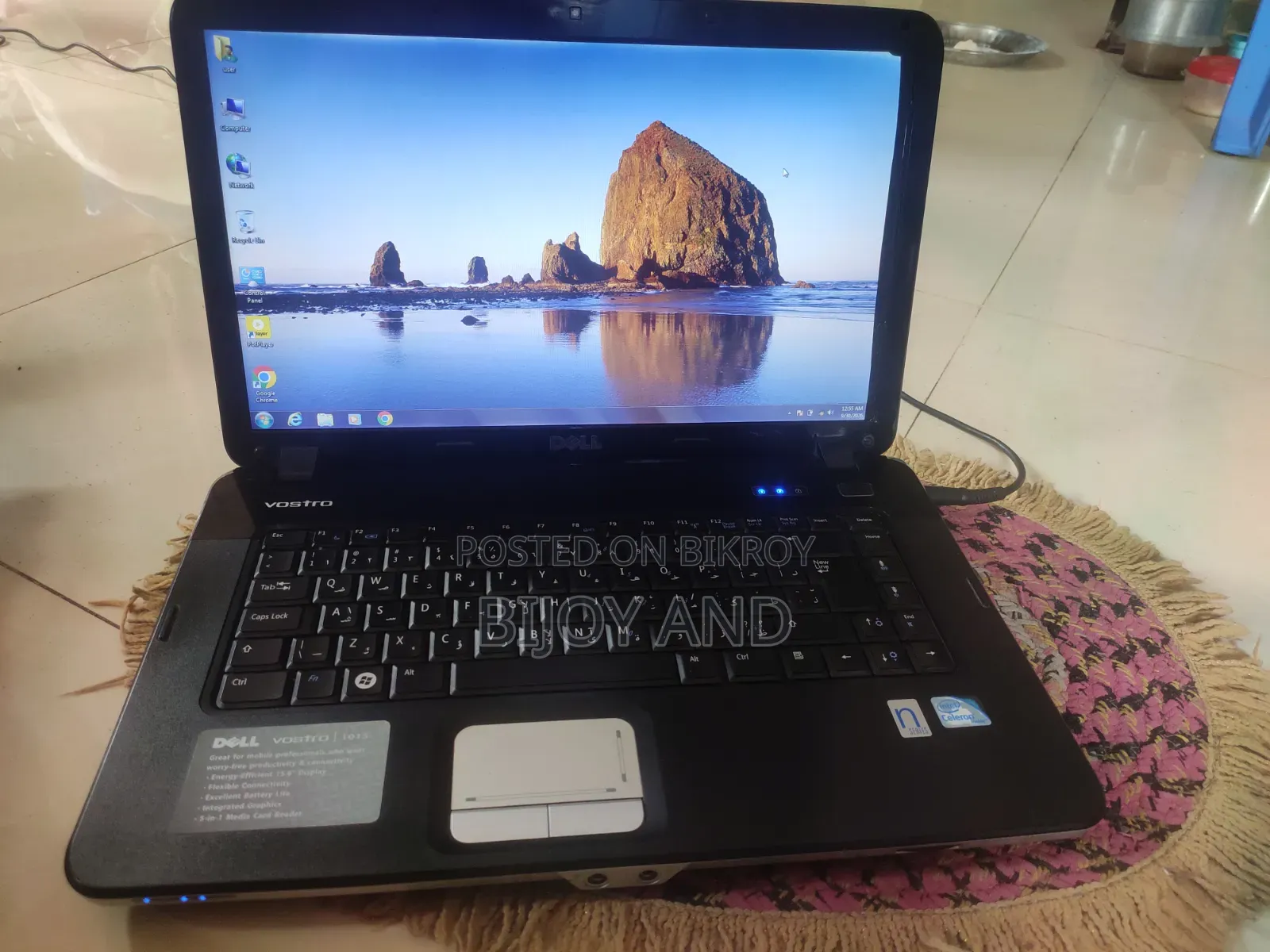 Laptop Dell Vostro 1510 4GB Intel Celeron SSD 350GB