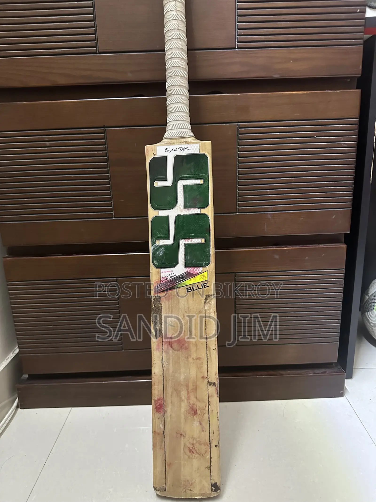 English Willow SS Saurav Ganguly Master Blue Edition