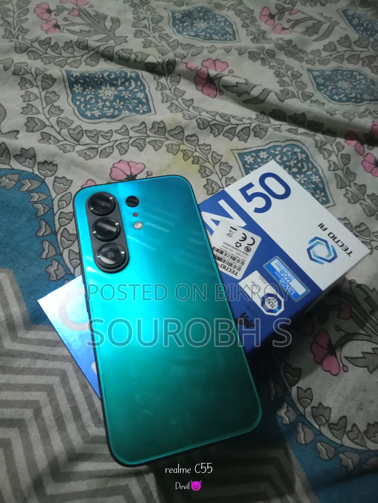 Tecno Camon 50 256 GB Green