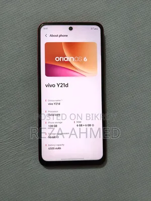 Vivo Y21d 128 GB Rose Gold