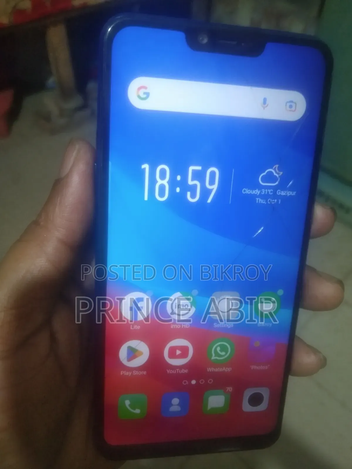 Oppo A3s 16 GB Blue