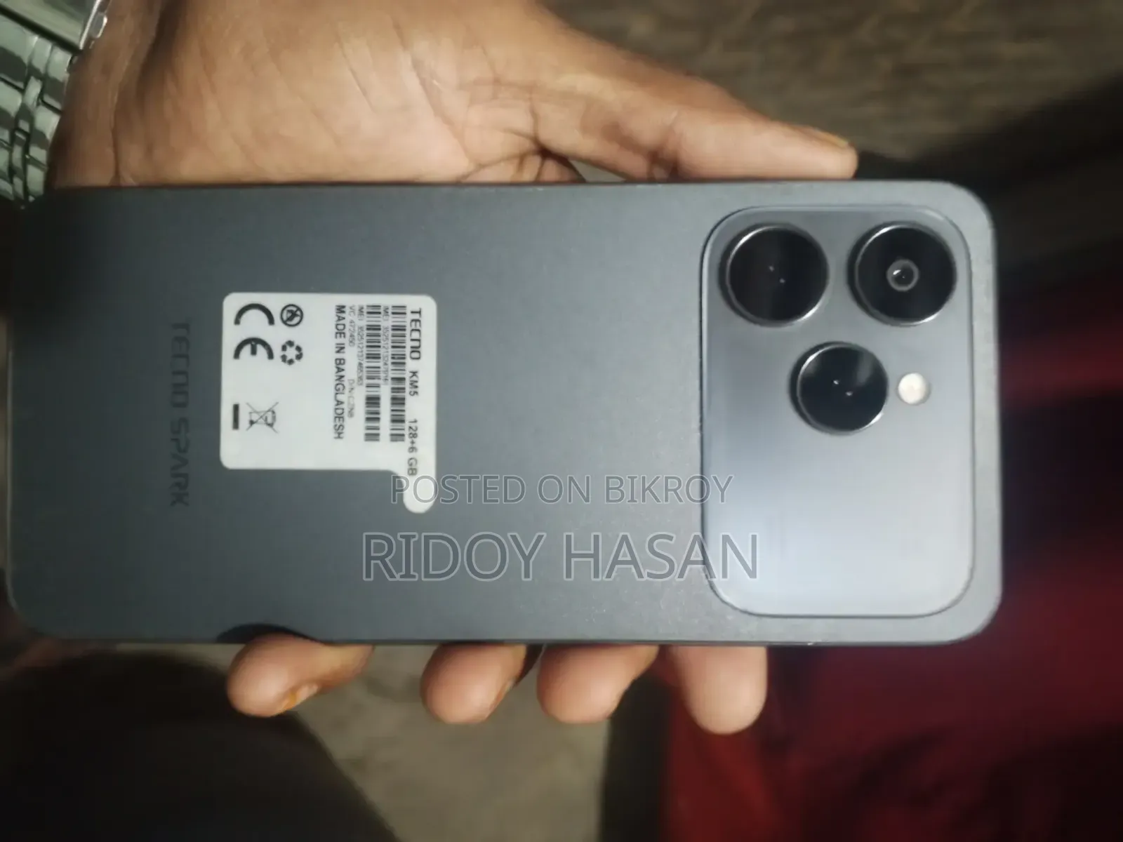 Tecno Spark 40 128 GB Black