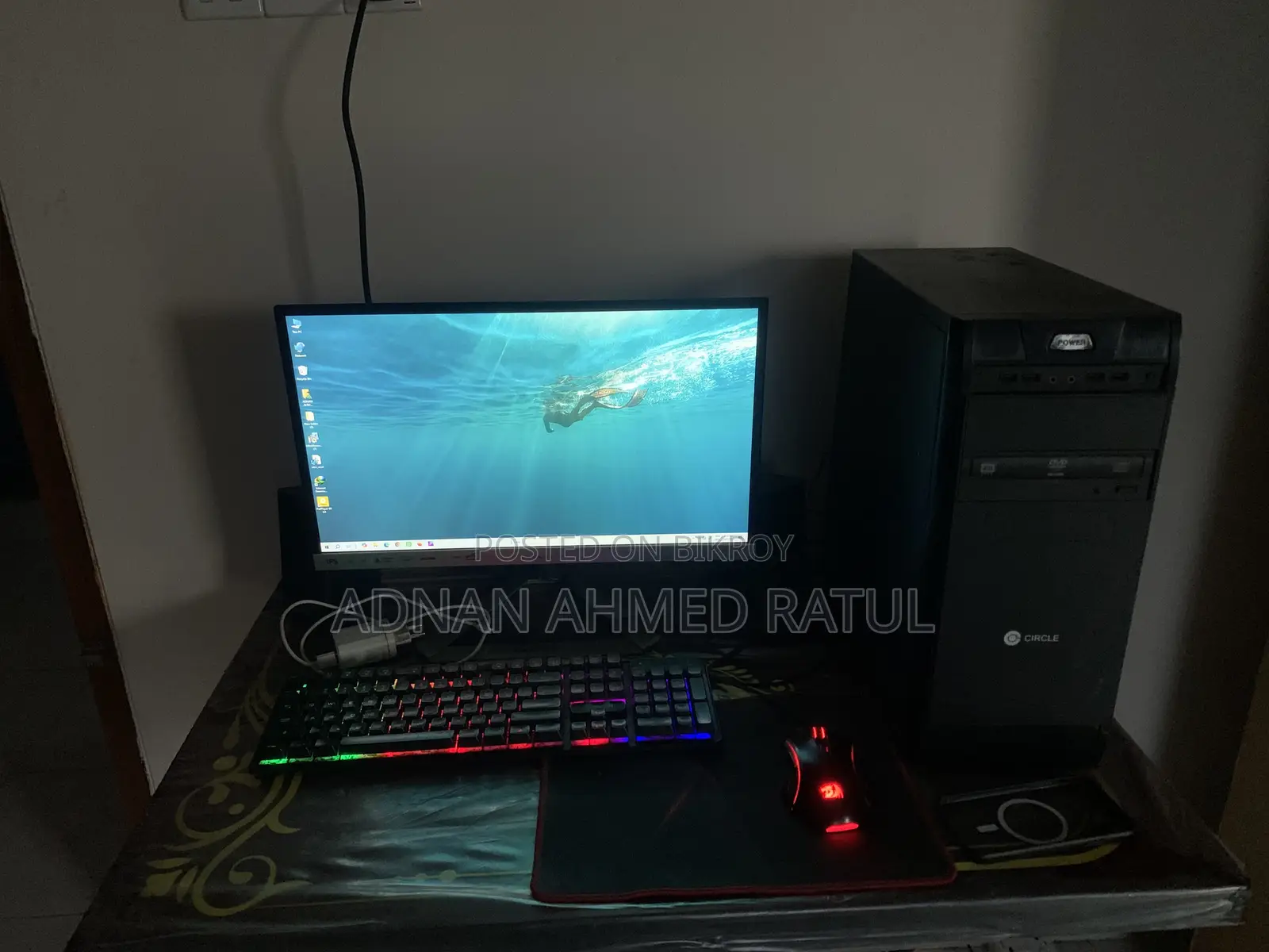 Gigabyte GA-H110MSTX-HD3-ZK 8GB Intel Core i7 SSHD+SSD 500GB
