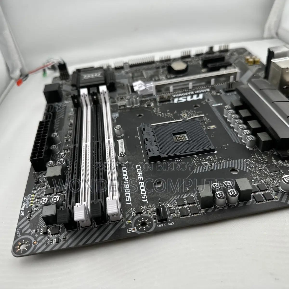 MSI Gaming B450M Bazooka V2 AM4 M.2 USB 3 DDR4 DVI HDMI Micro-ATX