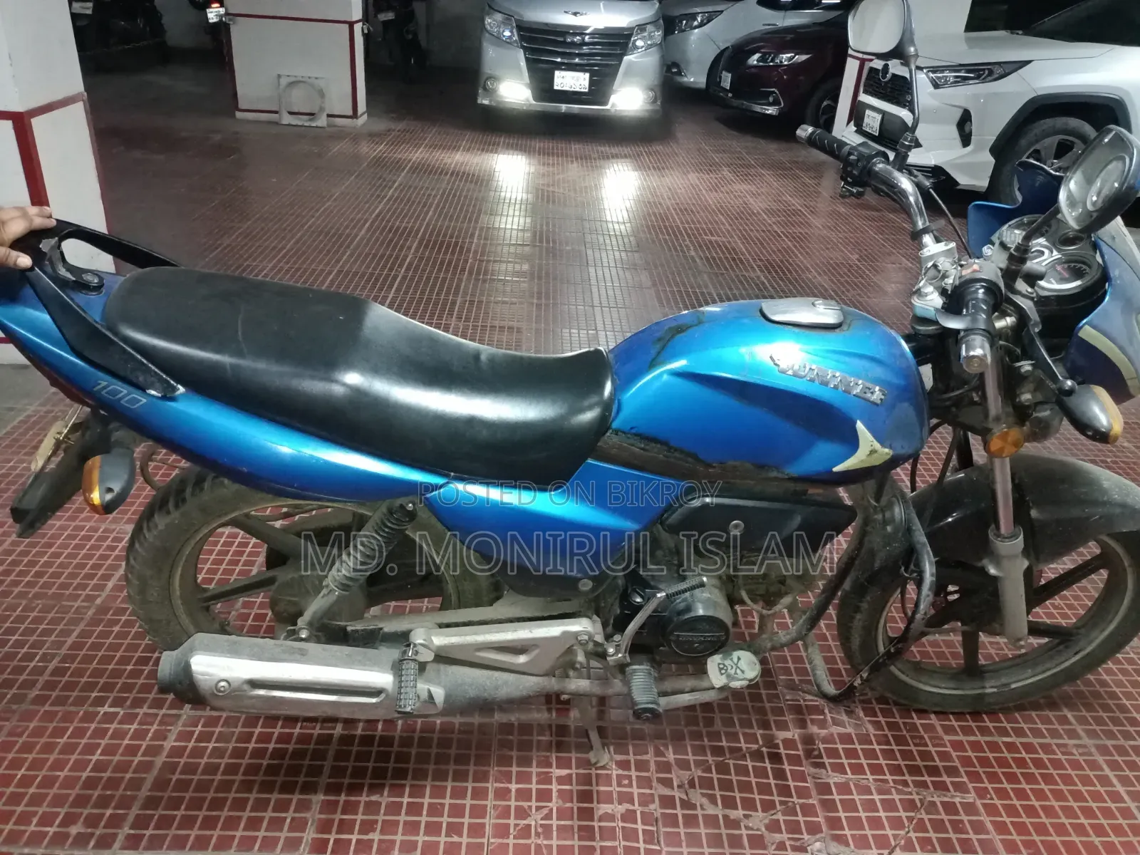 রানার বুলেট ১০০ ২০১৮ ব্লু