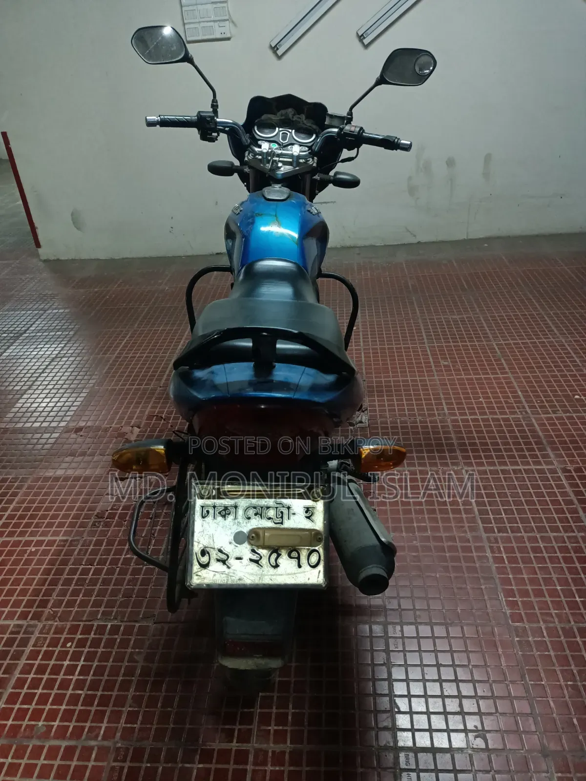 রানার বুলেট ১০০ ২০১৮ ব্লু